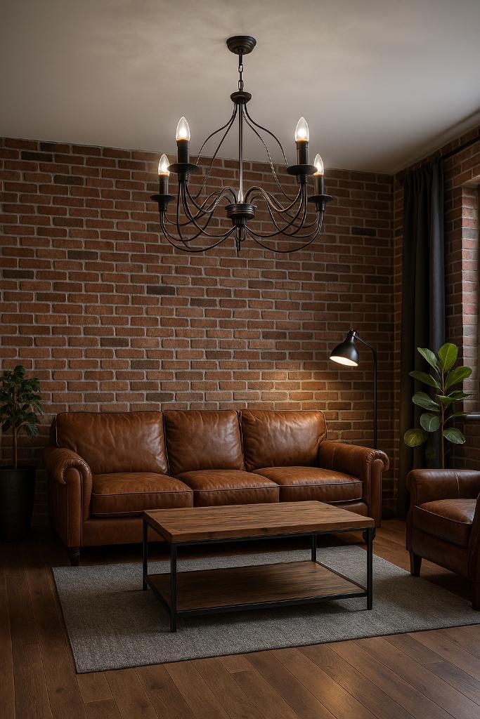 plafonnier en métal noir- style industrial chic, Huis en Inrichting, Lampen | Plafondlampen, Zo goed als nieuw, Metaal, Ophalen