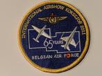 Patch International Airshow Koksijde 2011 Belgian Air Force, Verzamelen, Embleem of Badge, Luchtmacht, Ophalen of Verzenden