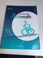 Le nouvel Actimath 1-2 Théorie du premier degré, Livres, Comme neuf, Enseignement secondaire inférieur, Mathématiques A, Van In Philippe Ancia Pascal Dewaele Aline Want