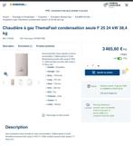 Nieuwe Duval Saunier-ketel, Doe-het-zelf en Bouw, Chauffageketels en Boilers, Ophalen, Nieuw