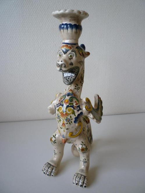 Dragon Chimera van Rouen, Antiek en Kunst, Antiek | Keramiek en Aardewerk, Ophalen of Verzenden