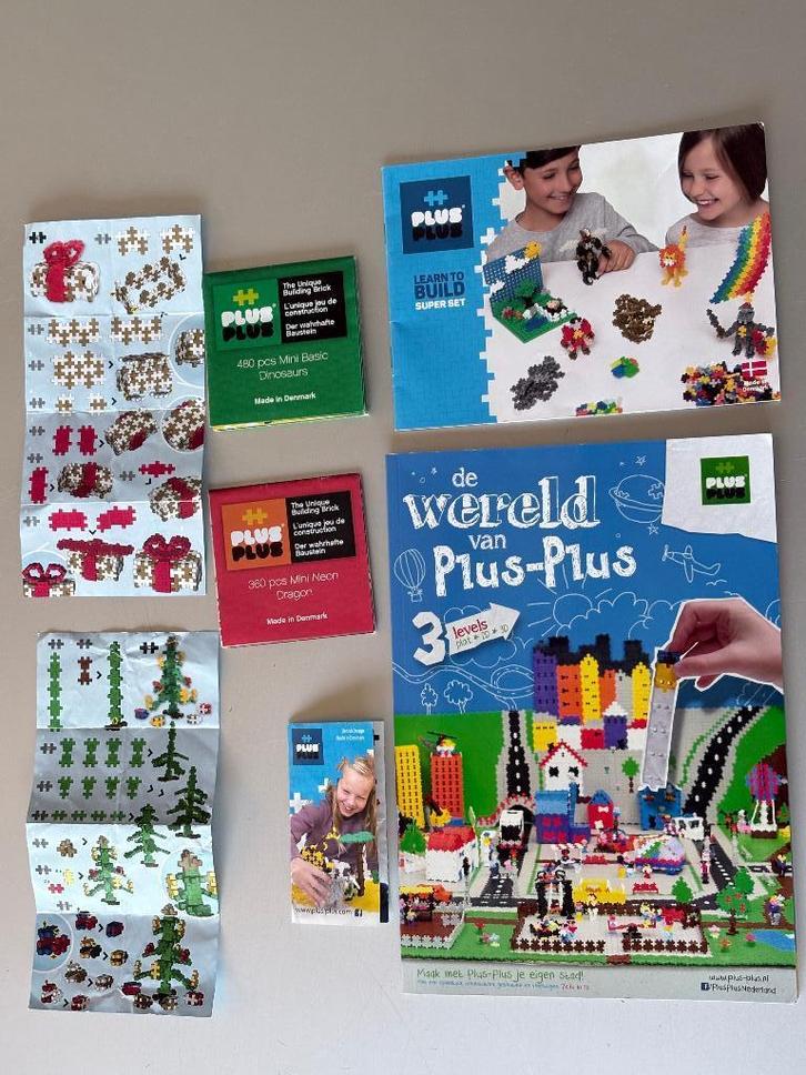 Plus-plus bouwblokjes 2300 stuks, Kinderen en Baby's, Speelgoed | Bouwstenen, Zo goed als nieuw, Overige merken, Ophalen