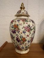 Vase céramique fleurie, Antiquités & Art, Antiquités | Céramique & Poterie, Enlèvement