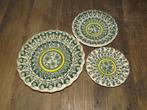 Vintage set 3 wandschalen Pascual Zorilla, Ophalen of Verzenden