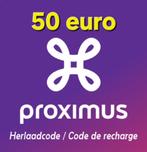 Herlaadkaart Proximus Pay&Go 50 euro, Tickets en Kaartjes, Cadeaubon, Warenhuis- of Winkelbon