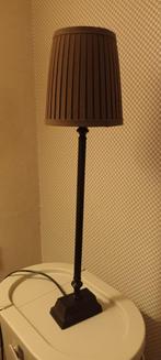 Tafellamp met metalen voet, Ophalen of Verzenden, Zo goed als nieuw, Metaal, 50 tot 75 cm