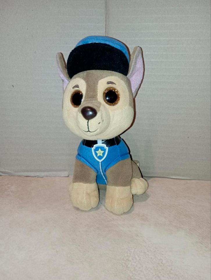 Paw Patrol knuffel Chase, Kinderen en Baby's, Speelgoed | Knuffels en Pluche, Zo goed als nieuw, Hond, Ophalen of Verzenden