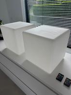 2x Kubus 40x40 oplaadbare RGB led sfeerverlichting, Ophalen, Kunststof, Minder dan 50 watt, Accu