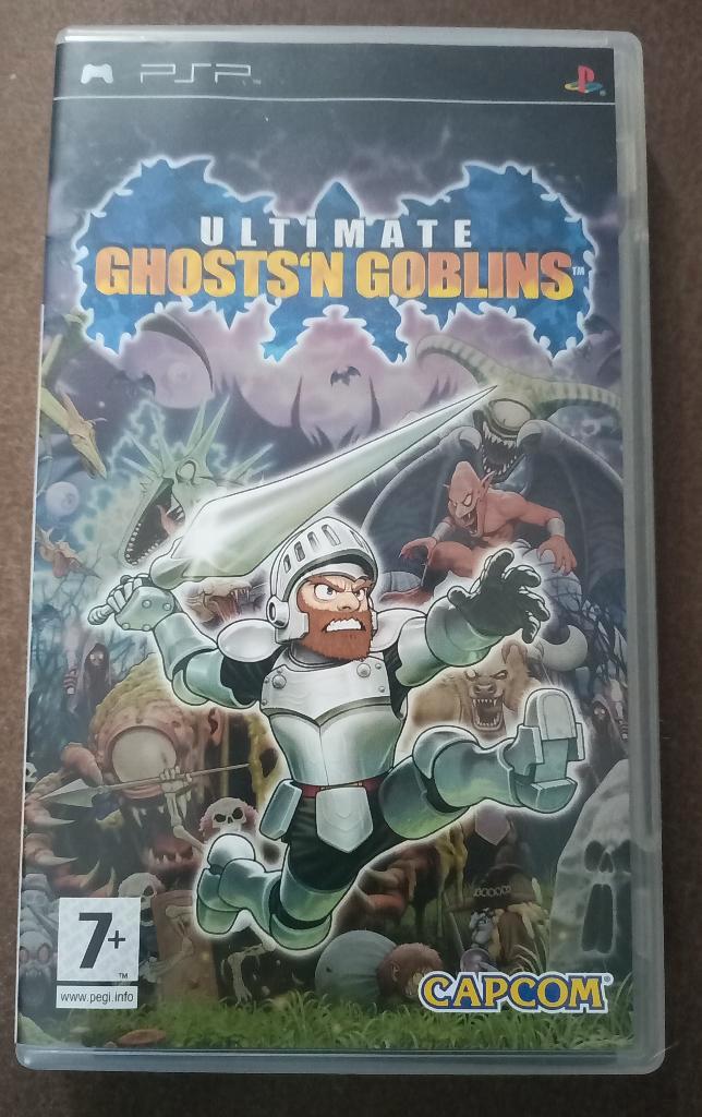 PSP Ultimate Ghosts'N Goblins spel, Games en Spelcomputers, Spelcomputers | Sony PSP, Zo goed als nieuw, PSP, Overige kleuren
