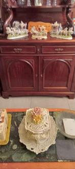 3 koetsen met paarden met princes, Antiek en Kunst, Antiek | Porselein, Ophalen