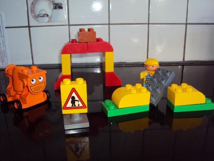 Duplo, Dizzy's Brug Set met bob de bouwer, Kinderen en Baby's, Speelgoed | Duplo en Lego, Gebruikt, Duplo, Ophalen of Verzenden