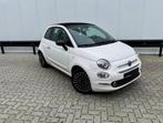 Fiat 500C, Auto's, Cabriolet, Leder en Stof, Wit, Handgeschakeld