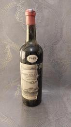 Bouteille pleine de Grand Vin Chateau Le bo... 1949, Collections, Vins, Enlèvement ou Envoi, Utilisé, Pleine