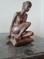 Bronze de Pierre Chenet/Nu féminin/Signé + cachet/, Antiquités & Art, Envoi
