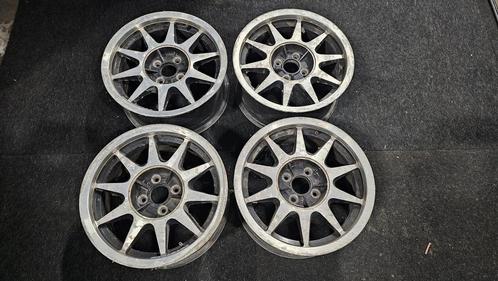 Set velgen Volkswagen BMW 3 serie E30 7 X15 4X100 ET25, Auto-onderdelen, Banden en Velgen, Banden en Velgen, Gebruikt, Ophalen