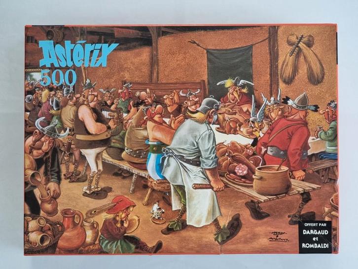 Astérix @ Puzzle offert par Dargaud et Rombaldi @ 1979, Collections, Personnages de BD, Utilisé, Autres types, Astérix et Obélix