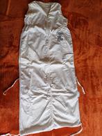witte, lange slaapzak +- 100 cm, Kinderen en Baby's, Ophalen of Verzenden, Zo goed als nieuw, Slaapzak