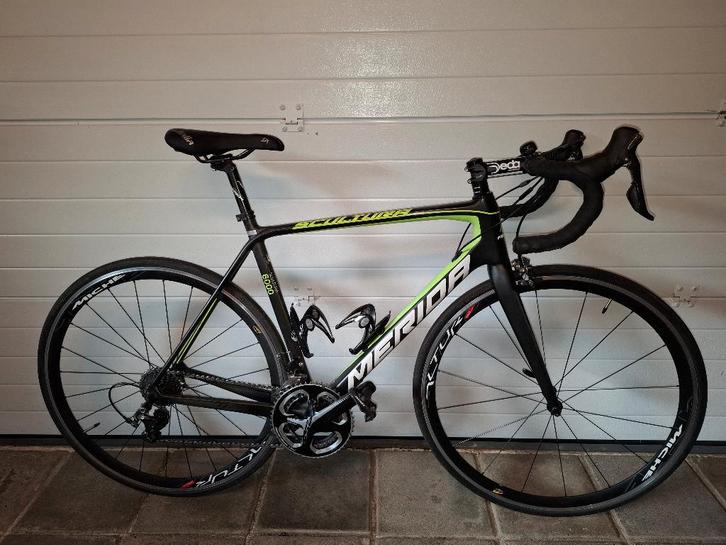 Merida carbonfiets, Fietsen en Brommers, Fietsen | Racefietsen, Gebruikt, Overige merken, Meer dan 20 versnellingen, 28 inch, Carbon
