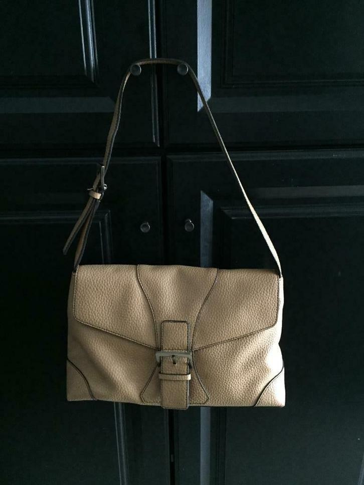 handtas esprit , schoudertas, Handtassen en Accessoires, Tassen | Schoudertassen, Esprit, Beige, Ophalen of Verzenden