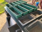 Aluminium bloembakken, Ophalen