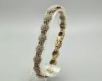 Gouden Vintage armband met diamant ca: 5.00 ct. 2024/383., Handtassen en Accessoires, Armbanden, Ophalen of Verzenden, Zo goed als nieuw