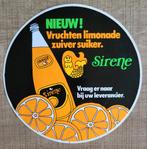 Oude sticker: Sirene vruchtenlimonade, Ophalen of Verzenden, Zo goed als nieuw, Merk