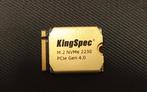 KingSpec SSD 512GB M.2 NVMe 2230 voor Steam Deck, Computers en Software, Ophalen of Verzenden, Zo goed als nieuw, SSD