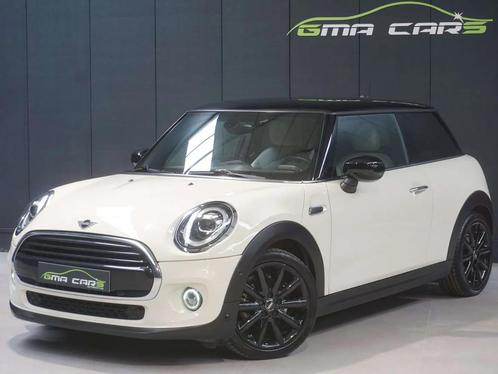 MINI Cooper Aut Benzine-Airco-Cam-Nav-Leder-Garantie, Auto's, Mini, Bedrijf, Te koop, Cooper, ABS, Achteruitrijcamera, Airbags
