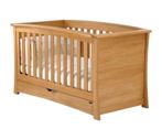 Converteerbaar babybed -> kinderbed (eik) - merk Mamas Papas, Ophalen, Gebruikt, 140 tot 160 cm, 70 tot 85 cm