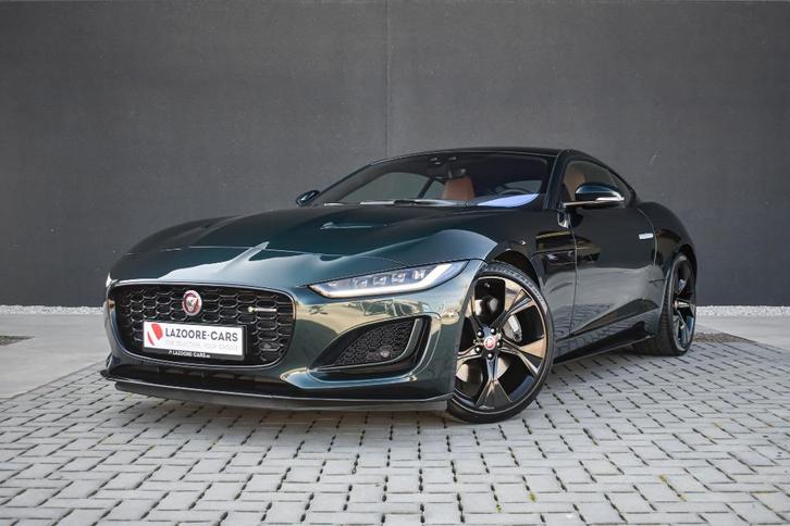 Jaguar F-Type Coupe 2.0 i4 P300 - British Racing Green x Cog, Auto's, Jaguar, Bedrijf, Te koop, F-type, ABS, Achteruitrijcamera