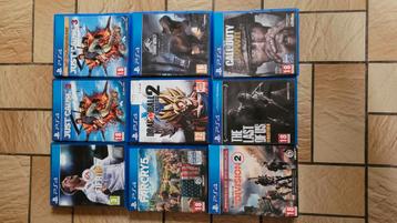 Playstation 4 spelletjes beschikbaar voor biedingen