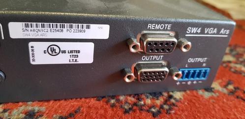 Extron SW4 VGA Ars Video switch, Computers en Software, Monitoren, Zo goed als nieuw, VGA, Ophalen of Verzenden