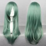 Carnaval pruik smaragdgroen lang haar in laagjes, Perruque ou Extension de cheveux, Envoi, Neuf