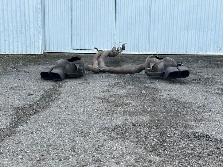 Porsche macan turbo uitlaat met eind dempers, Auto-onderdelen, Uitlaatsystemen, Porsche, Ophalen