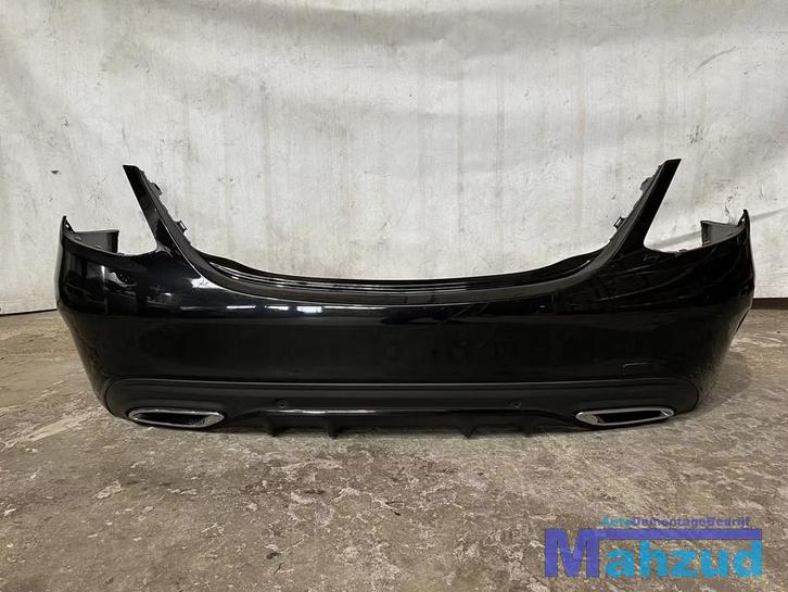 MERCEDES C KLASSE W205 Sedan zwart achterbumper 2013-2021, Auto-onderdelen, Carrosserie, Bumper, Mercedes-Benz, Achter, Gebruikt