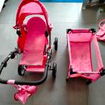 Poppenwagen + reisbed, Ophalen, Gebruikt