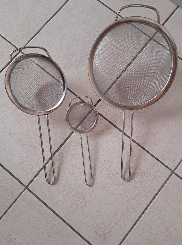 Set van 3 keukenzeefjes, Huis en Inrichting, Keuken | Keukenbenodigdheden, Nieuw, Ophalen of Verzenden