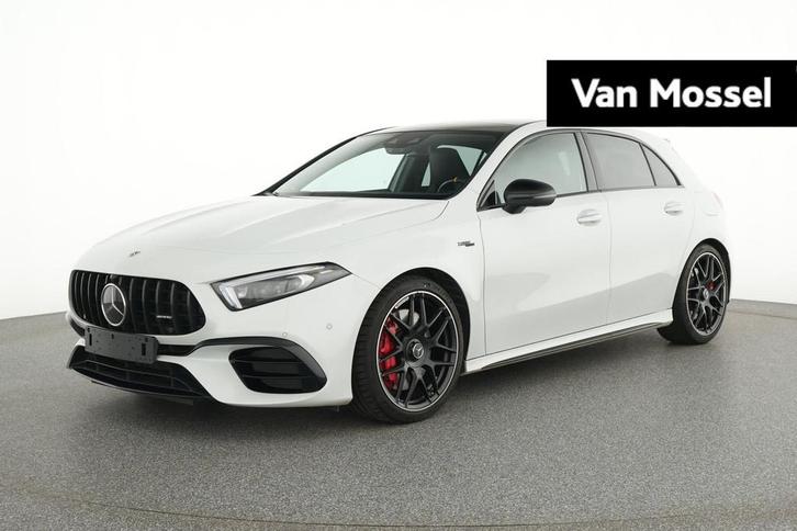 Mercedes-Benz A 45 S AMG 4MATIC+ + PANO DAK + MULTIBEAM + BU, Auto's, Mercedes-Benz, Bedrijf, Te koop, A-Klasse, 360° camera, 4x4