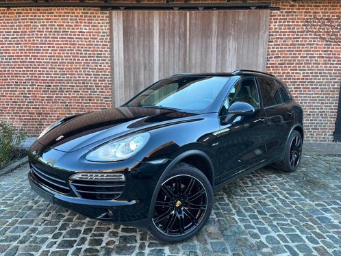 Porsche Cayenne 3.0 D V6 TREKHAAK PANO BOSE BLACK EDITION, Auto's, Porsche, Bedrijf, Cayenne, 4x4, ABS, Achteruitrijcamera, Airbags