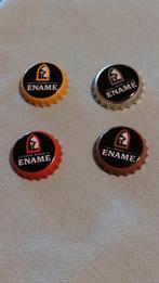 4 Magneten / Brouwerij Roman / Ename, Ustensile, Comme neuf, Enlèvement ou Envoi