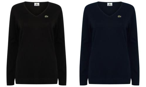 Lacoste trui v-hals dames XS,S,M,L,XL,2XL,3XL,4XL Nieuw, Kleding | Dames, Truien en Vesten, Nieuw, Maat 46/48 (XL) of groter, Overige kleuren
