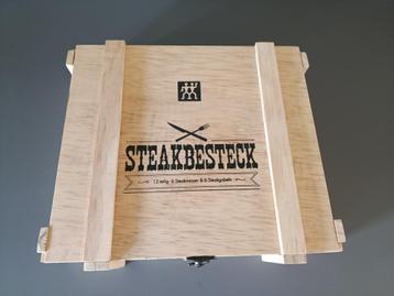 ZWILLING 12 STEAKBESTEK VOOR 6 PERSONEN beschikbaar voor biedingen