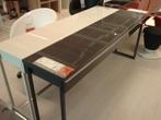 Bureau Ikea Besta Burs gris brillant presque neuf., Huis en Inrichting, Ophalen, Nieuw