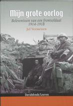 Mijn grote oorlog, Boeken, Oorlog en Militair, Jef vermeiren, Ophalen of Verzenden, Zo goed als nieuw, Landmacht