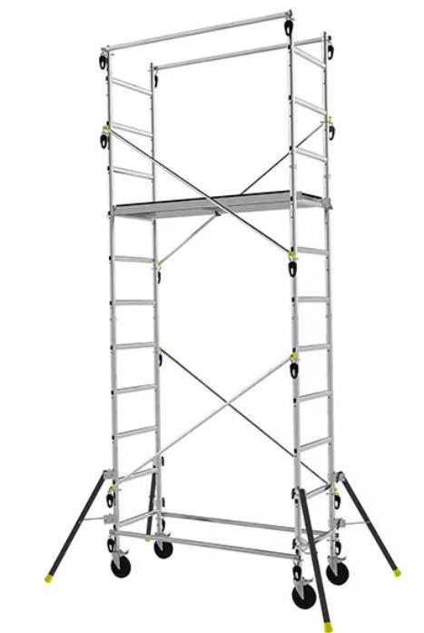 Steigers, Doe-het-zelf en Bouw, Steigers, Gebruikt, Rolsteiger of Kamersteiger, 2 tot 5 meter, Ophalen