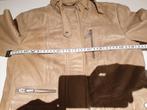 Leren jas Esprit, Kleding | Dames, Beige, Ophalen of Verzenden, Maat 36 (S), Gedragen