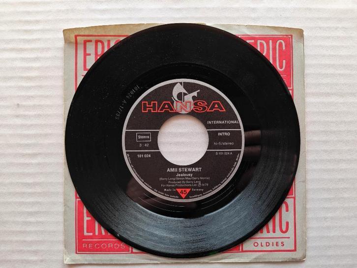 AMI STEWART - Jealousy (single), Cd's en Dvd's, Vinyl Singles, Zo goed als nieuw, Single, Pop, 7 inch, Ophalen of Verzenden