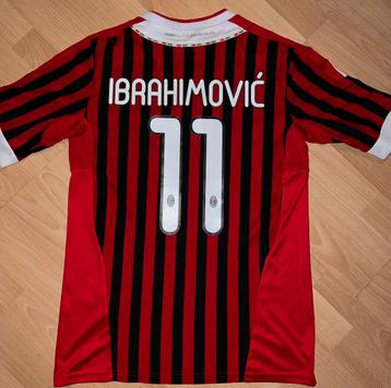 Ac milan ibrahimovic shirt nr11, Sports & Fitness, Football, Taille L, Enlèvement, Comme neuf, Maillot