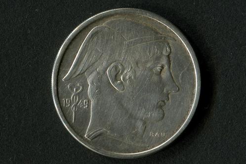 50 frank - Prince Charles - Mercure type1949, Postzegels en Munten, Munten | België, Losse munt, Zilver, Zilver, Ophalen of Verzenden