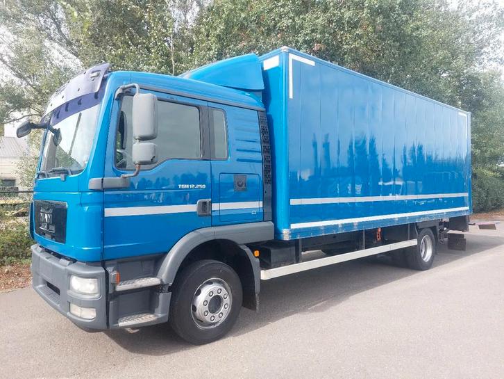 MAN TGM 12.250 BL – Automat - Euro5 – SLEEPINGCAB - LBW, Auto's, Vrachtwagens, Bedrijf, Te koop, Airconditioning, Centrale vergrendeling